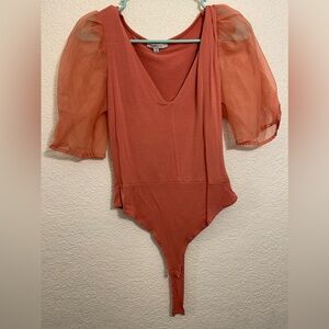 Dusty pink bodysuit size large